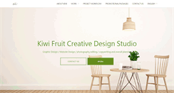 Desktop Screenshot of kiwifruit-design.com